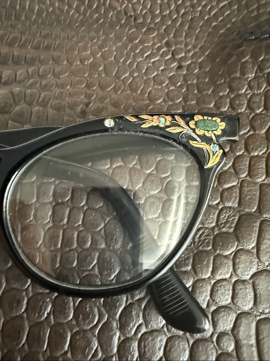Vintage Cat Eye Floral Eyeglasses main image 5